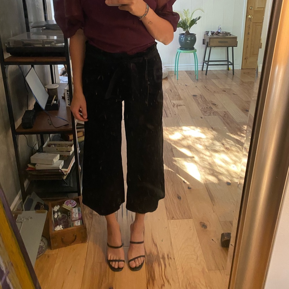 Brand New Paige Black Corduroy Pants